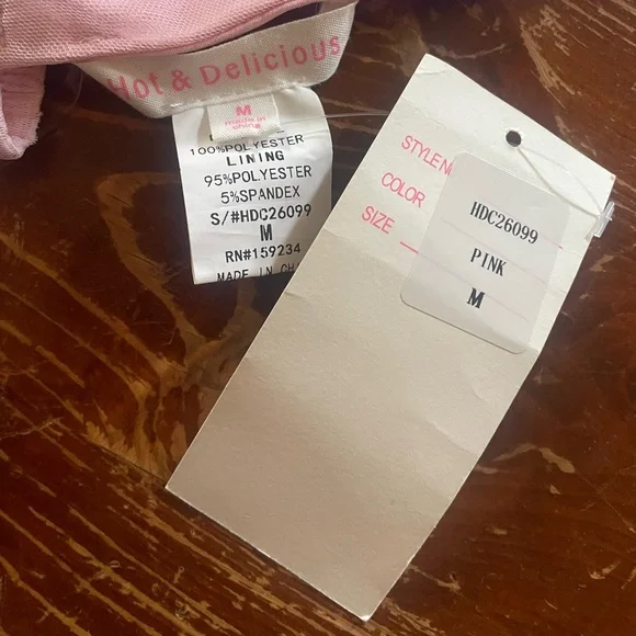 Pink Ruffled Bralette - Picture 3 of 4